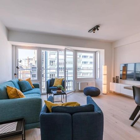 Huswell - Lovely Apartment With Lateral Sea View And Parking Oostende Eksteriør billede